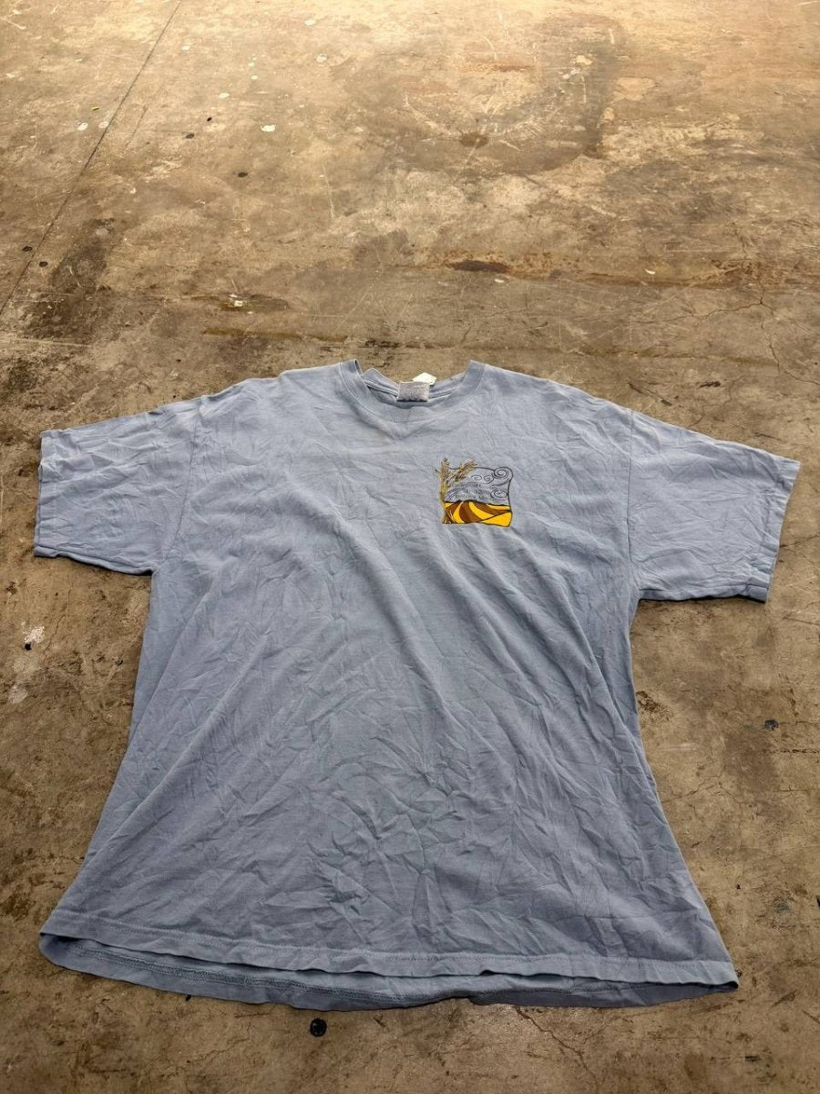 Port & Company T-Shirt Centennial Celebration graphic light blue XL