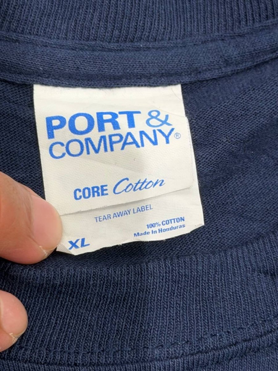 Port & Company T-Shirt Houston Graphic Navy XL