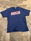 Port & Company T-Shirt Houston Graphic Navy XL
