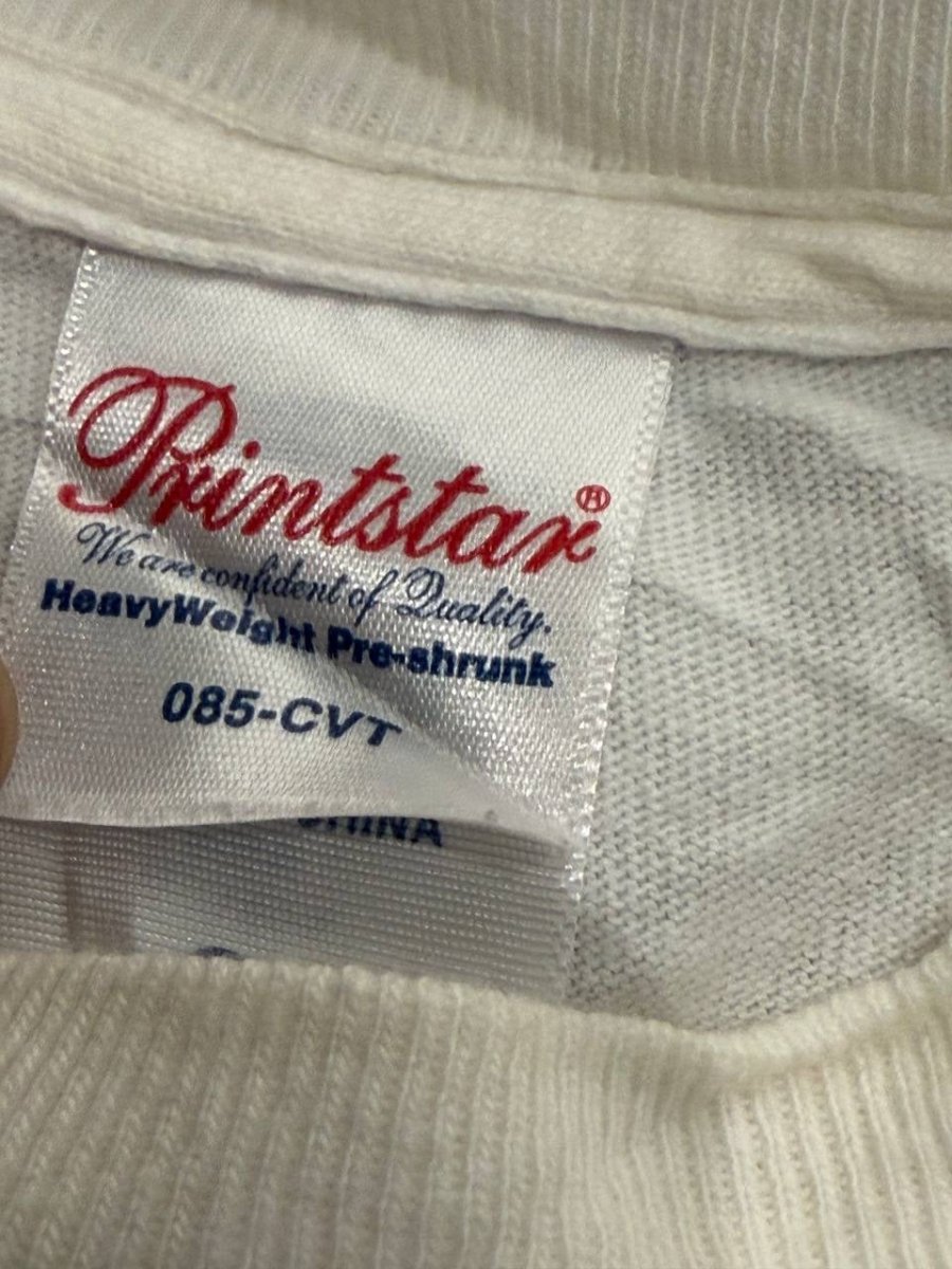 Printstar graphic t-shirt Japanese script white