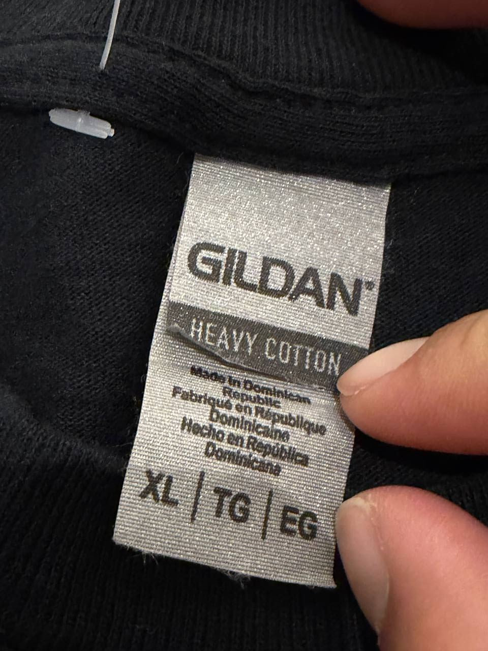 Gildan Graphic T-Shirt Saloon Emit Black XL