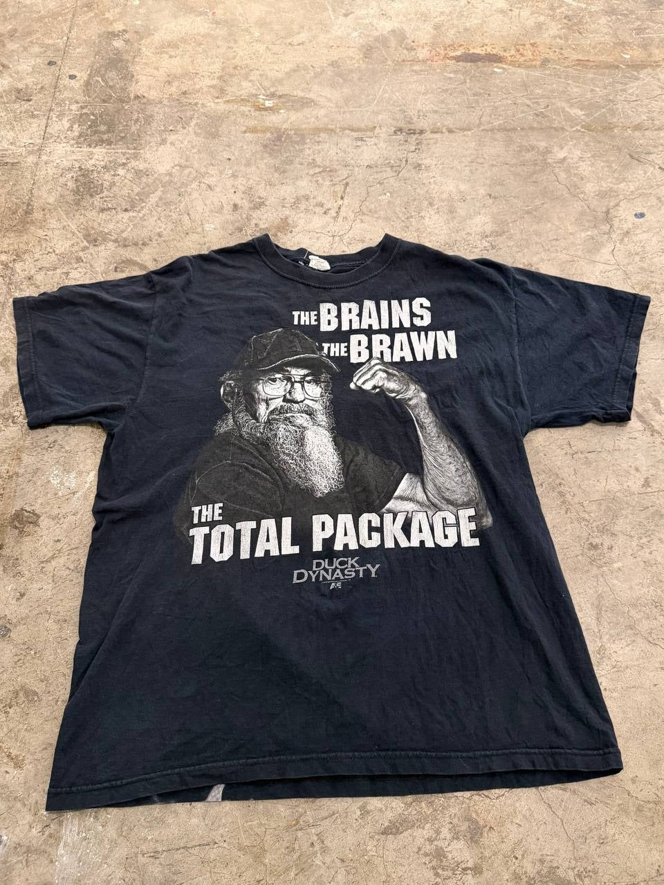 Jerzees Graphic T-Shirt Duck Dynasty Black Size L
