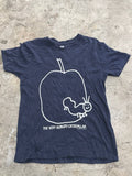 Graniph Graphic T-Shirt The Very Hungry Caterpillar Navy Blue Size S