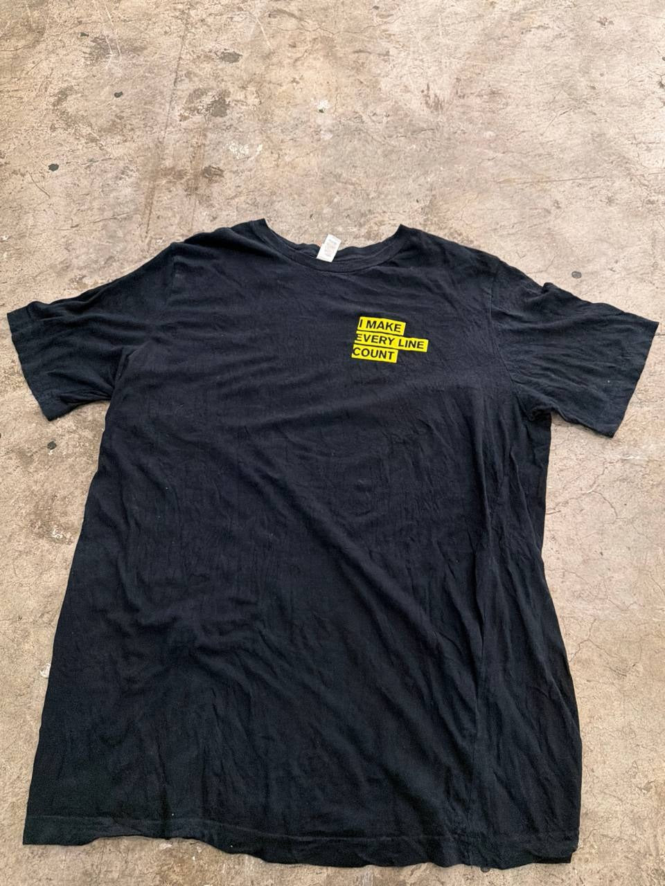 Canvas Graphic T-Shirt Bloomberg Code Black Size XL