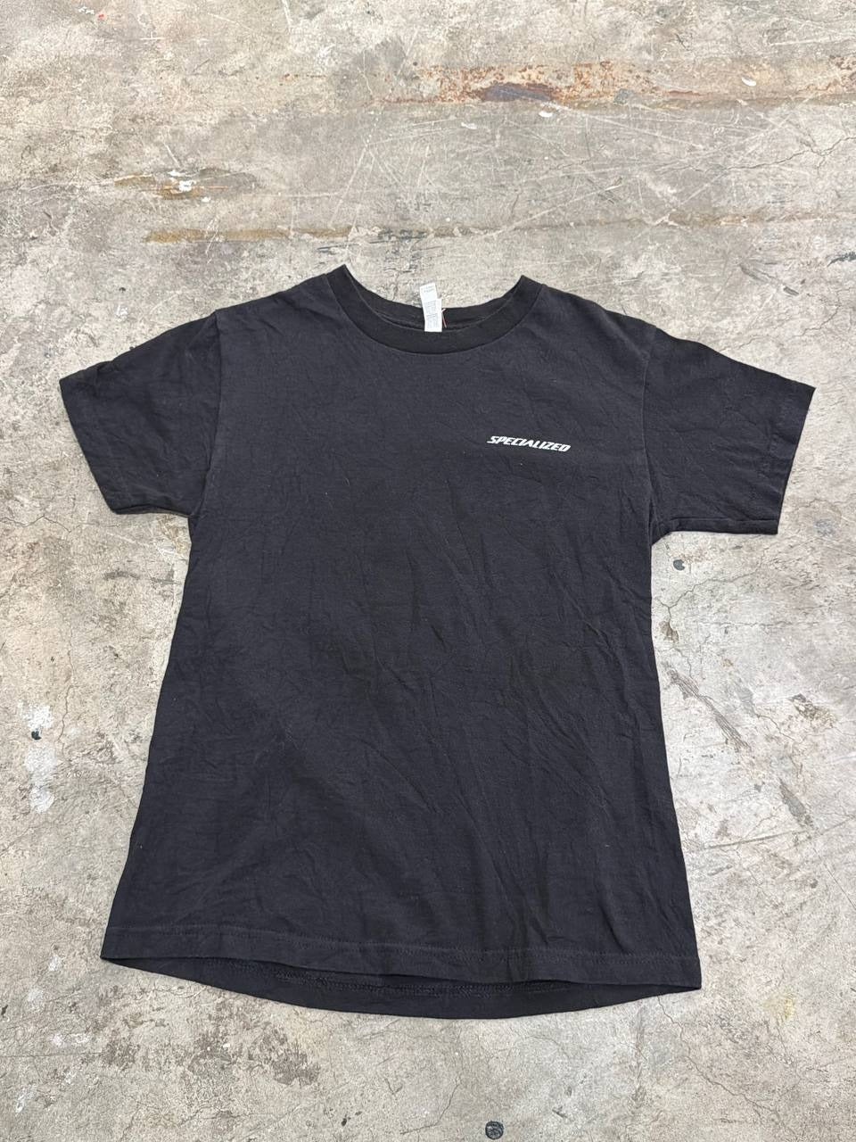 American Apparel Graphic T-Shirt Specialized Black Size S