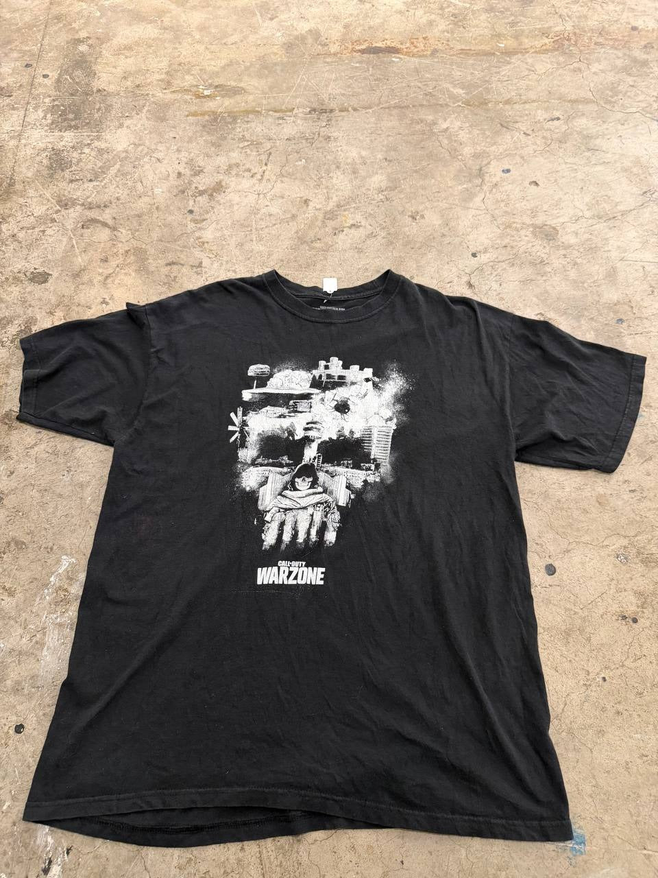 Call of Duty Graphic T-Shirt Warzone Black XL