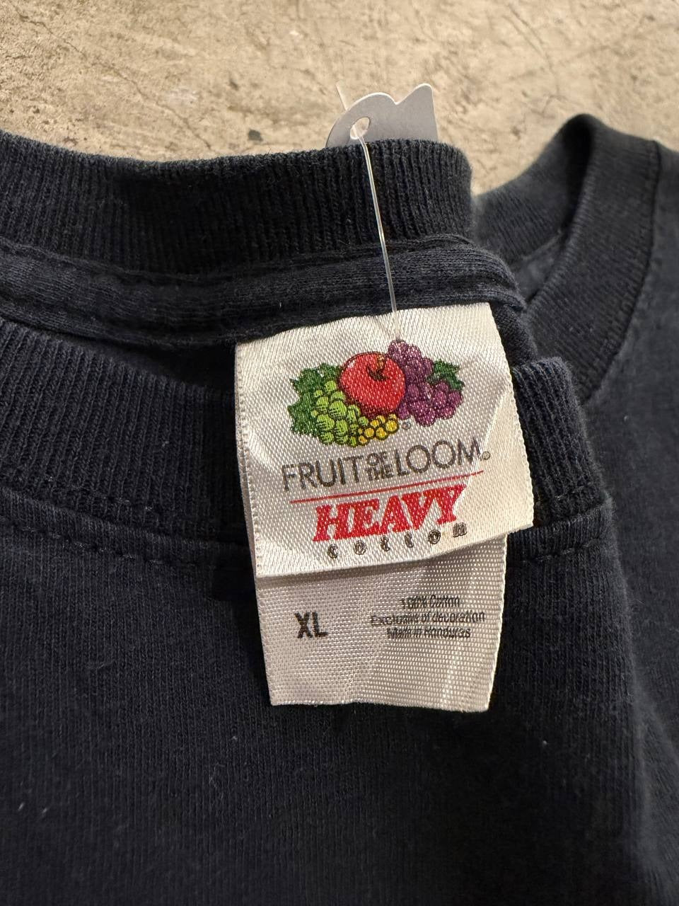 Fruit of the Loom Graphic T-Shirt Hard Rock Black XL