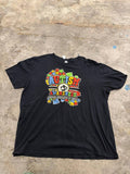 Gildan graphic T-shirt Autism Awareness puzzle graphic black size 2XL