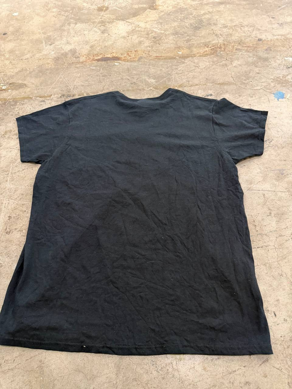 Gildan Graphic T-Shirt Kilt Inspector Black Size L