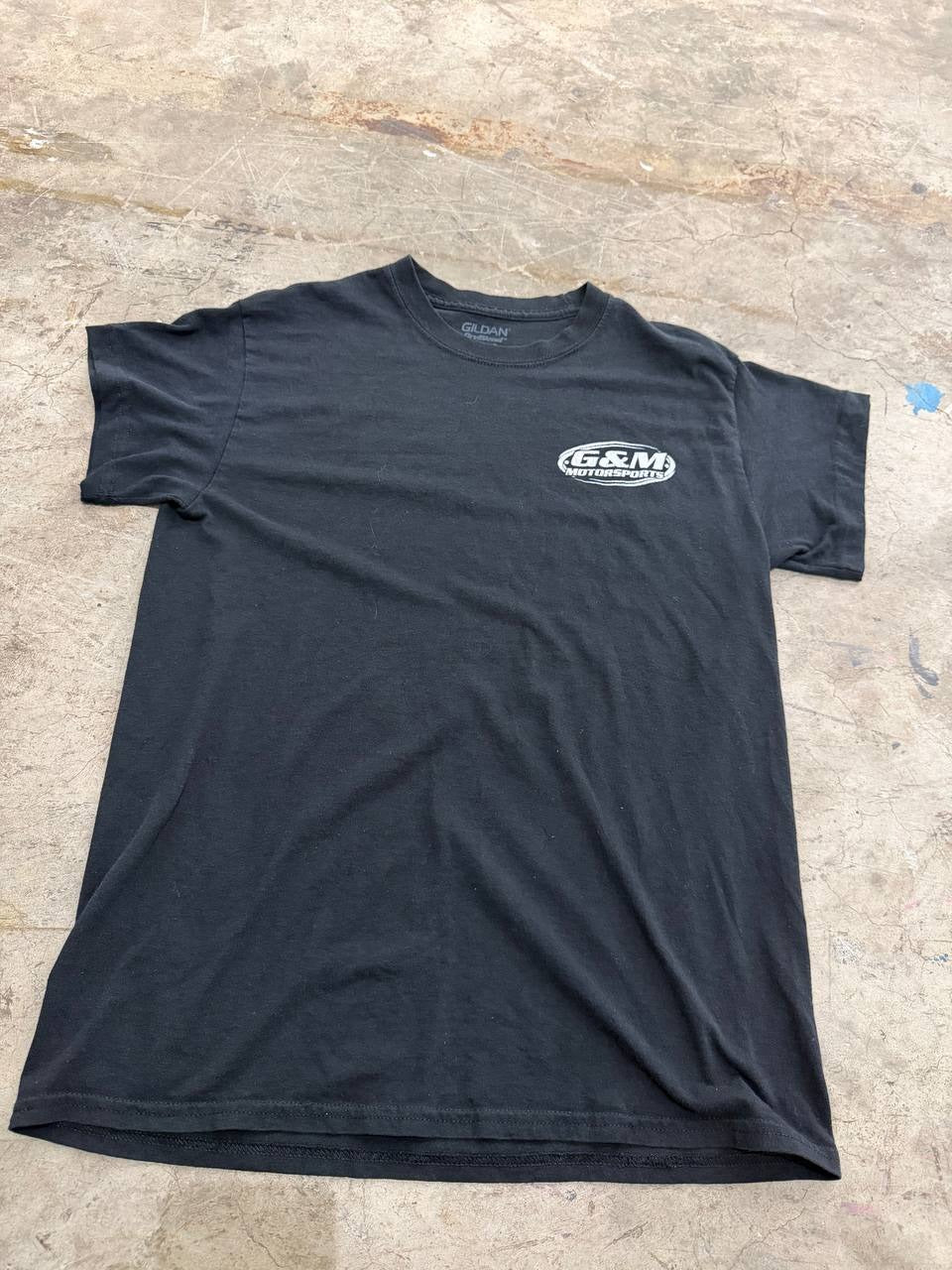 Gildan graphic t-shirt G&M Motorsport black medium