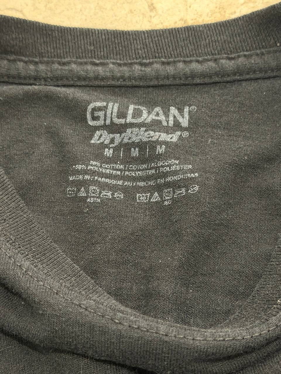Gildan graphic t-shirt G&M Motorsport black medium