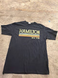Port & Company graphic t-shirt Hamilton New York black medium