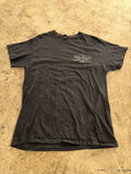 Gildan graphic T-shirt Outlaw Gas Engines black size M