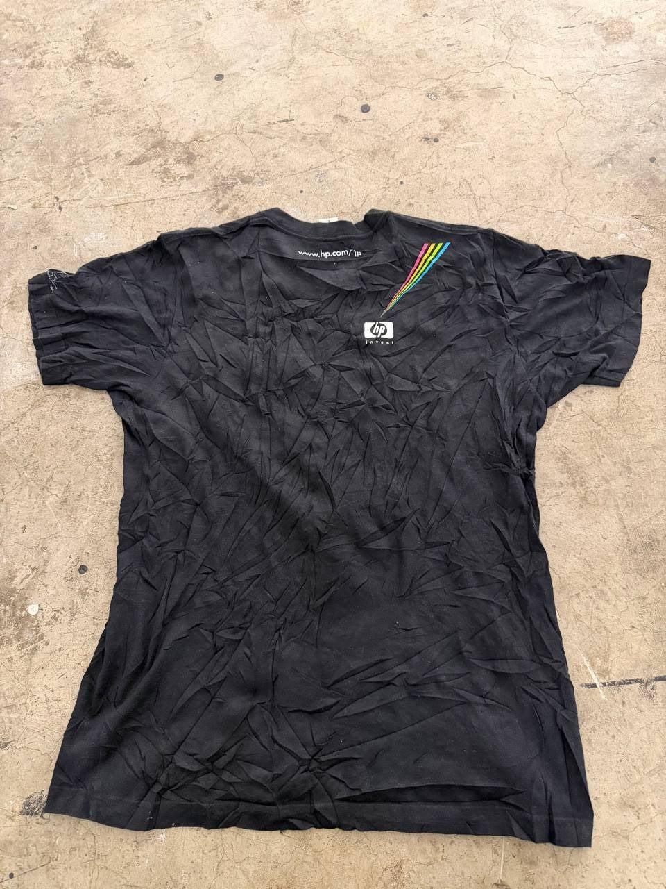HP graphic t-shirt corporate design black size L