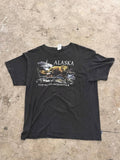 Delta Pro Weight graphic t-shirt Alaska bear design black XL