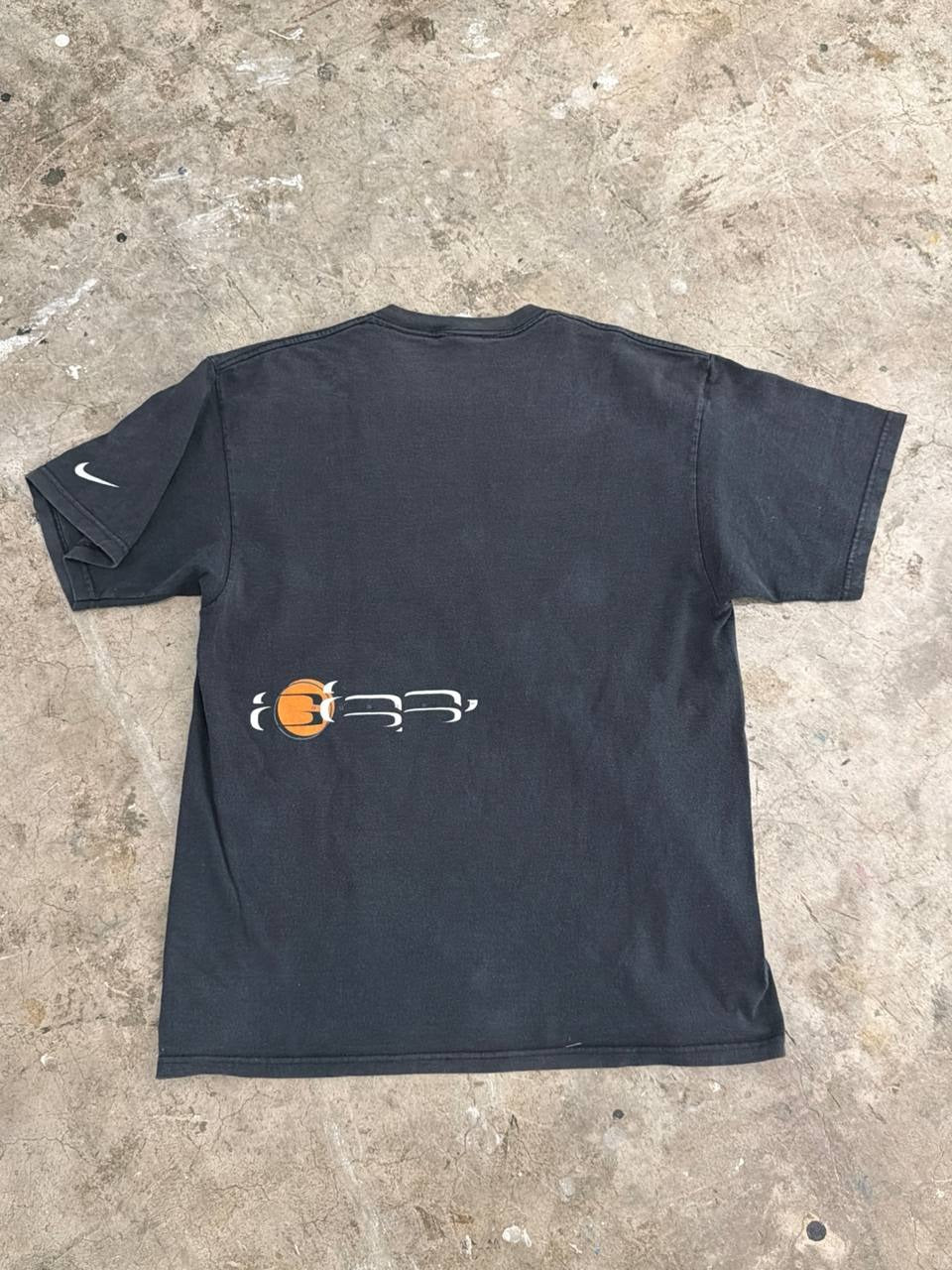 Nike Graphic T-Shirt Andre Agassi tennis black size L