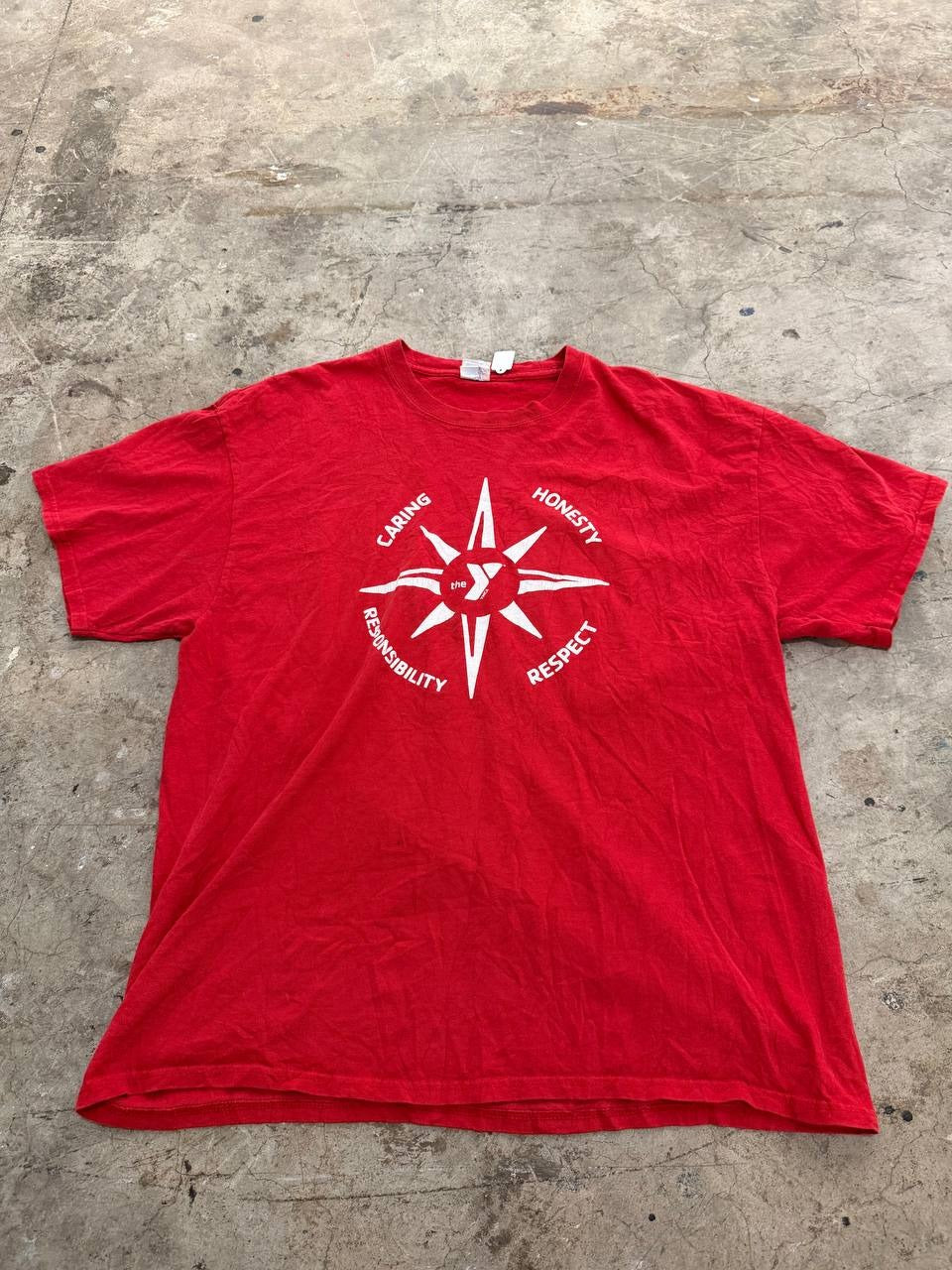 Port & Company Graphic T-Shirt YMCA Red XL
