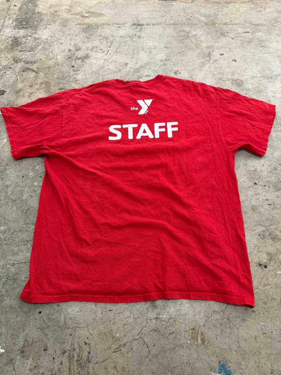 Port & Company Graphic T-Shirt YMCA Red XL