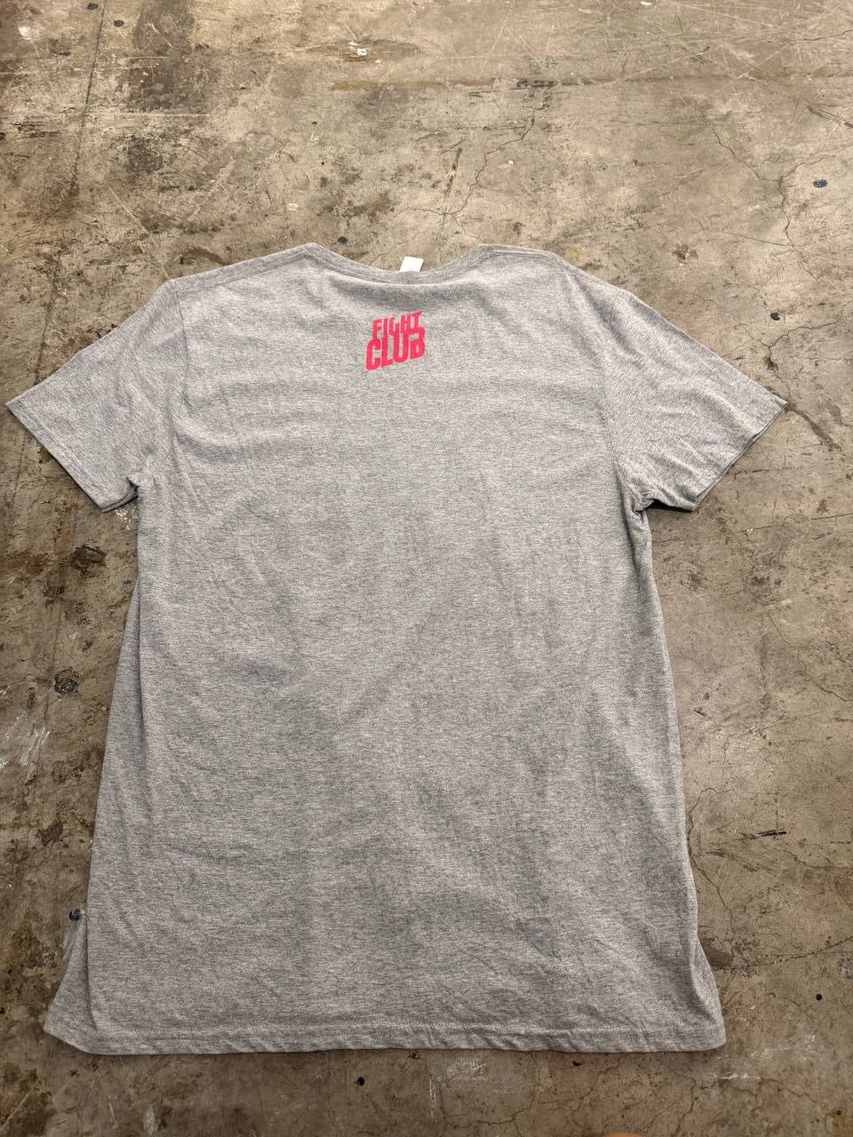 Lootwear graphic t-shirt Project Mayhem design grey size L