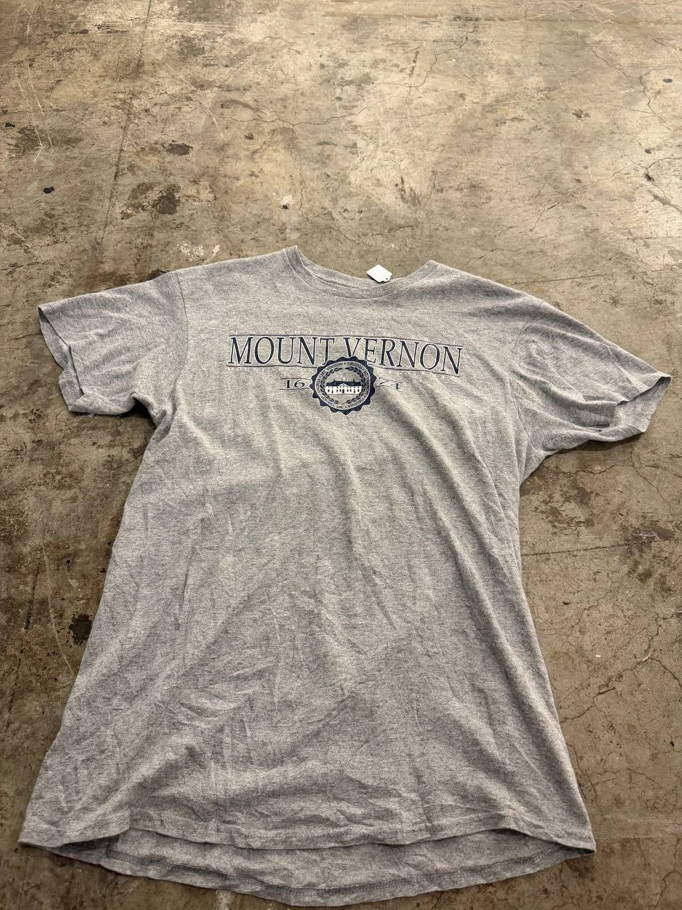 Mount Vernon graphic t-shirt grey