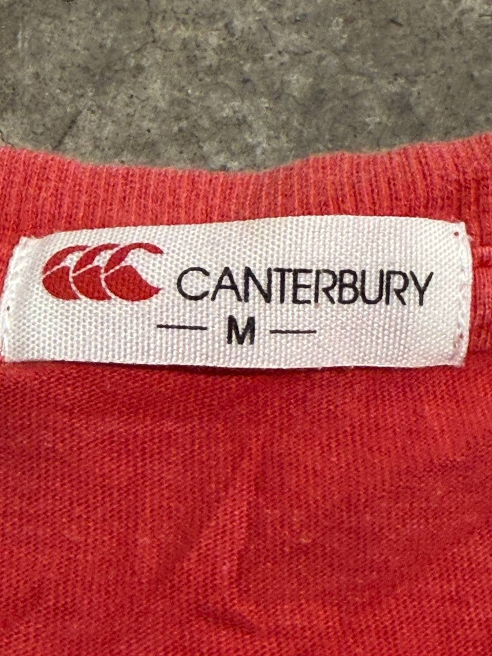 Canterbury graphic t-shirt Haka Warcry red size M