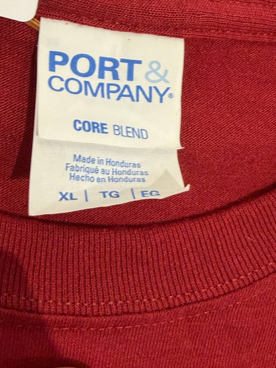 Port & Company Graphic T-Shirt Long Live Giovanny Red XL