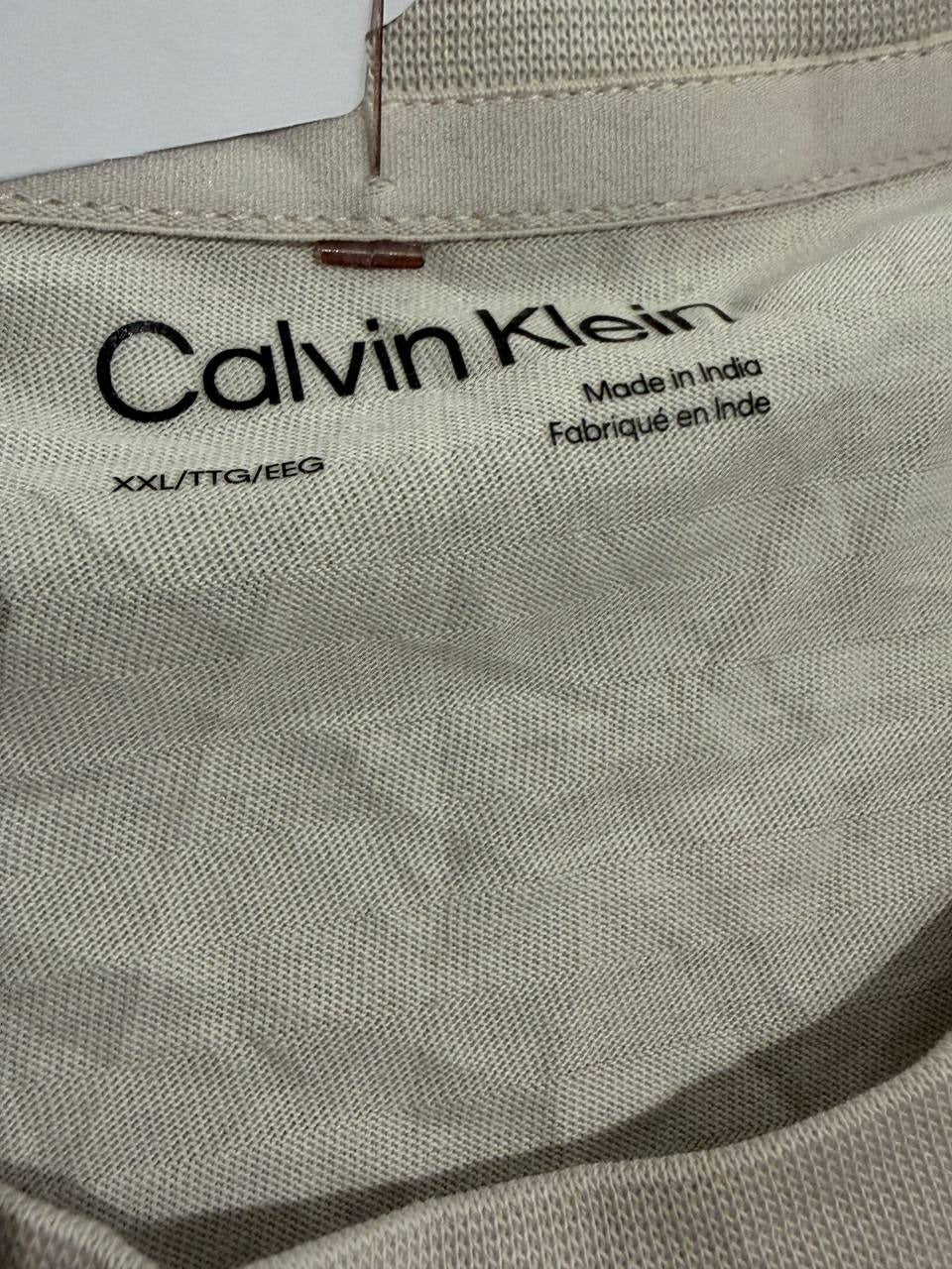 Calvin Klein graphic T-Shirt taupe XXL