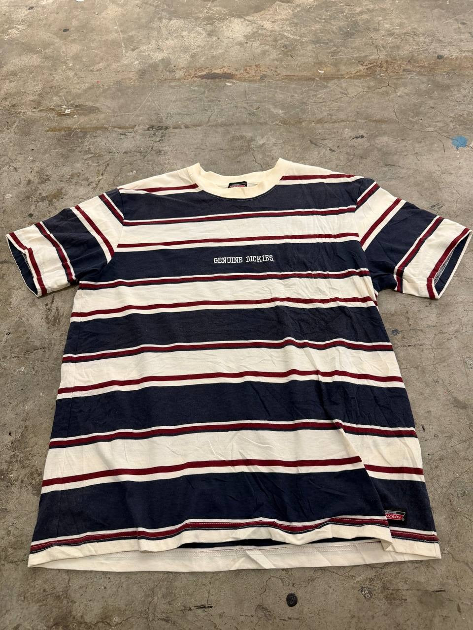 Dickies Graphic T-Shirt striped navy, white, red 2XL