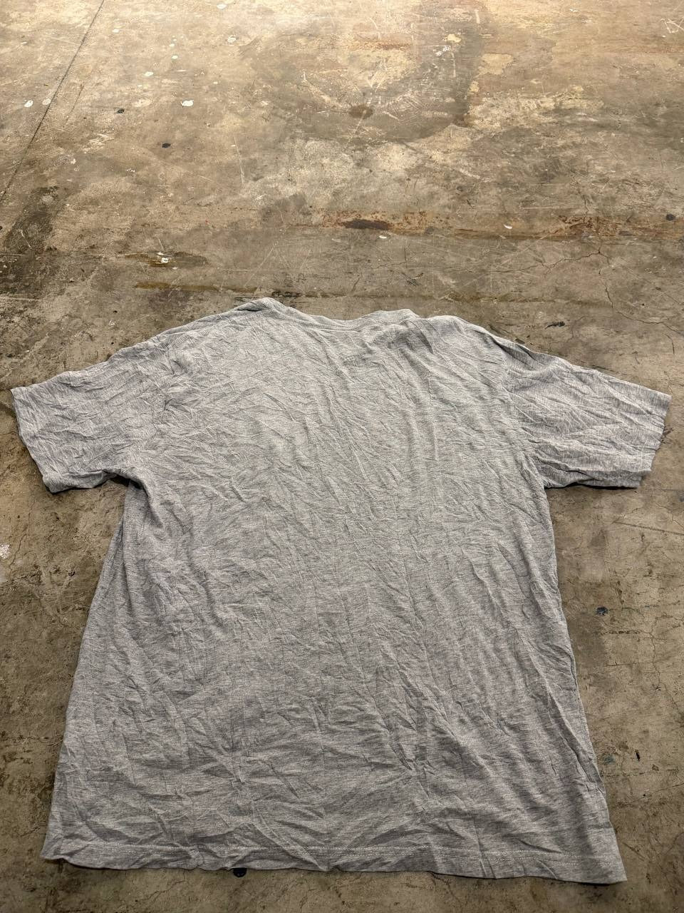 Lesser-Documented Label Graphic T-Shirt Japanese Print Grey