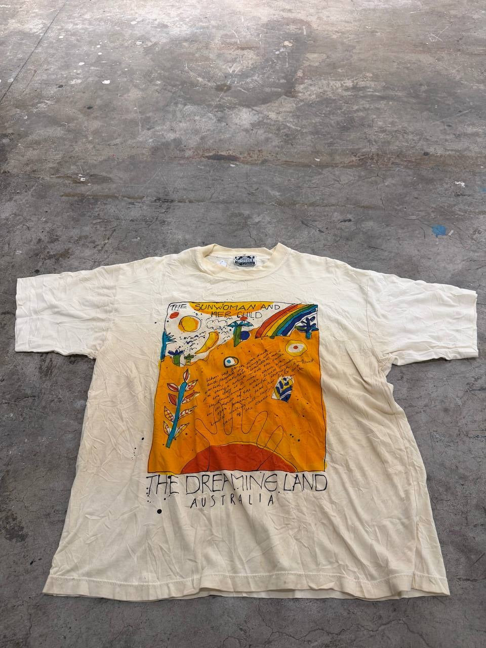 The Really Serious T-Shirt 'The Dreaming Land Australia' graphic cream M