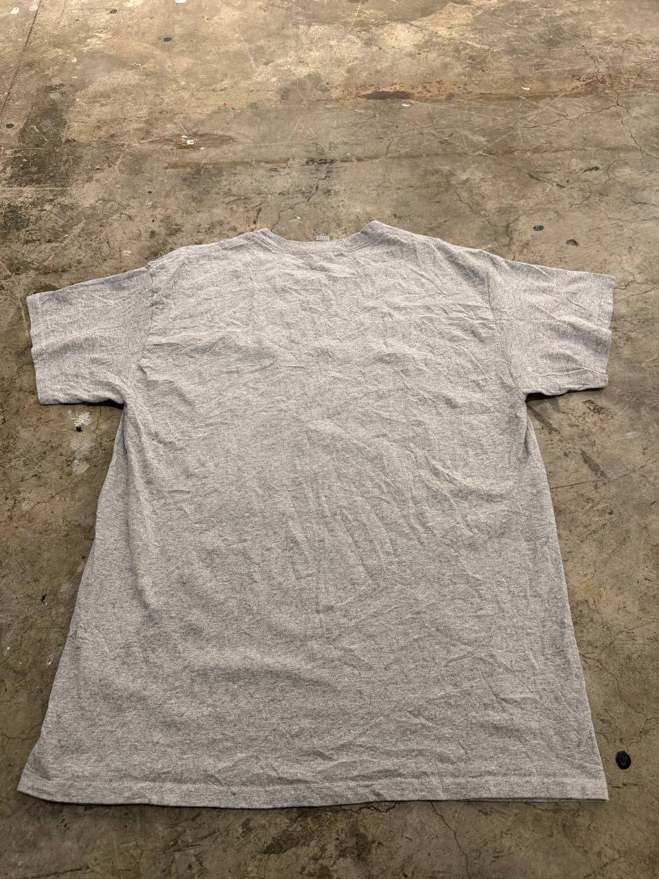 Gildan Graphic T-Shirt Butt Snorkeler Grey Size L