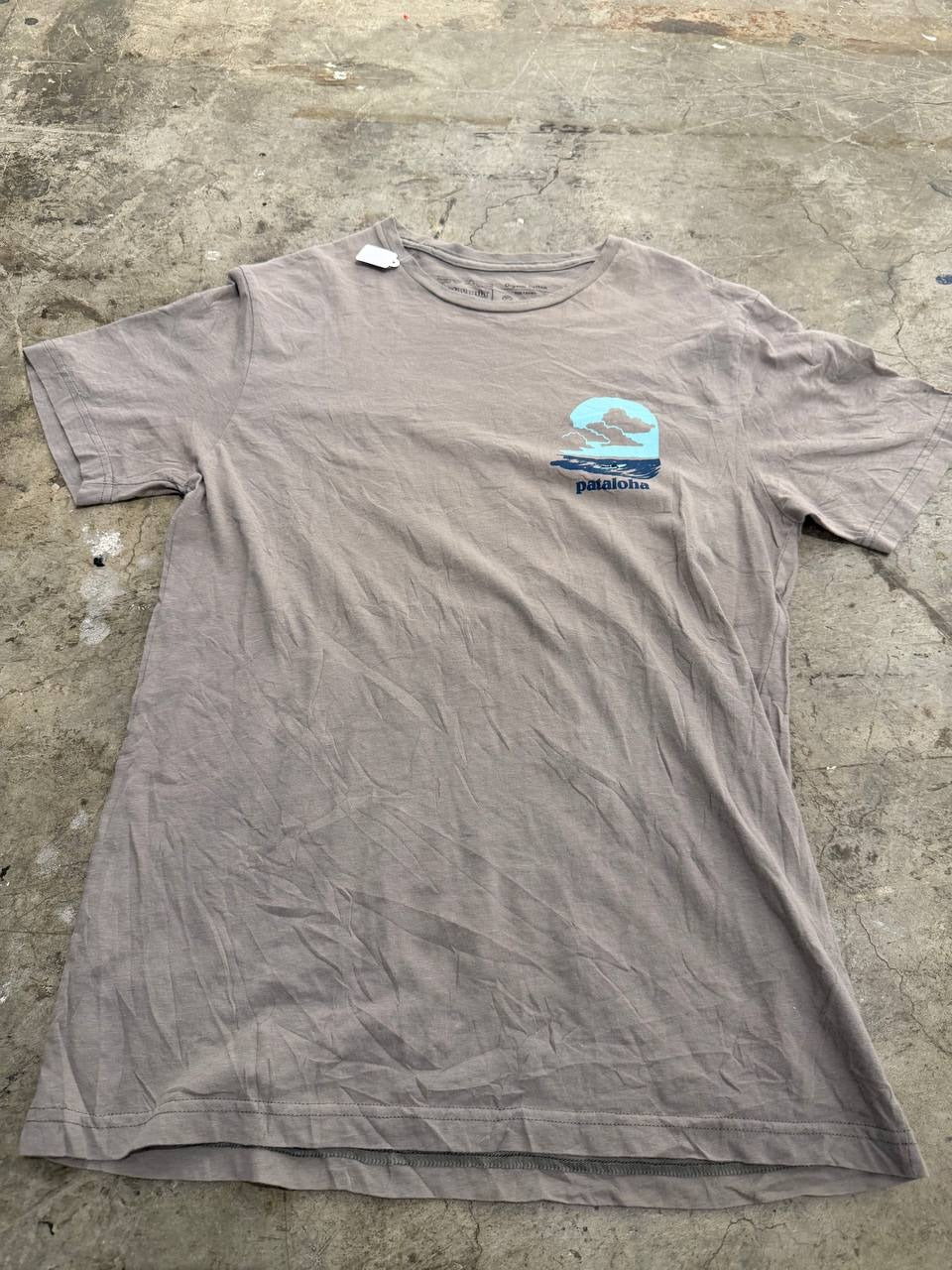 Patagonia Graphic T-Shirt Surfing Taupe Size S