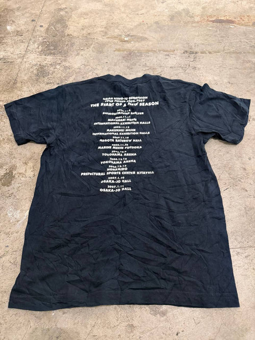 Asian Kung-Fu Generation Graphic T-Shirt Black Size S