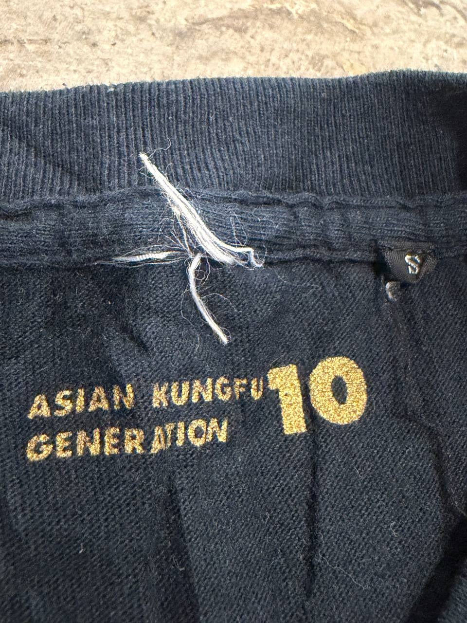 Asian Kung-Fu Generation Graphic T-Shirt Black Size S
