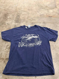 Delta Pro Weight Graphic T-Shirt Car Graphic Navy Size L