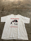 Gildan graphic t-shirt with Scalpers movie design in white, size XL