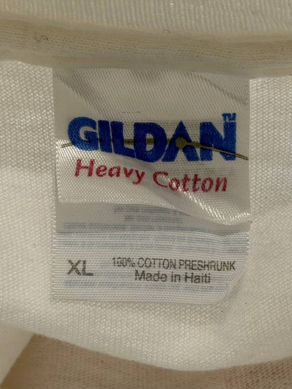 Gildan graphic t-shirt with Scalpers movie design in white, size XL