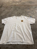 Columbia graphic t-shirt with fishing theme white XL