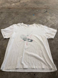 United Athle Graphic T-Shirt subtle design white L