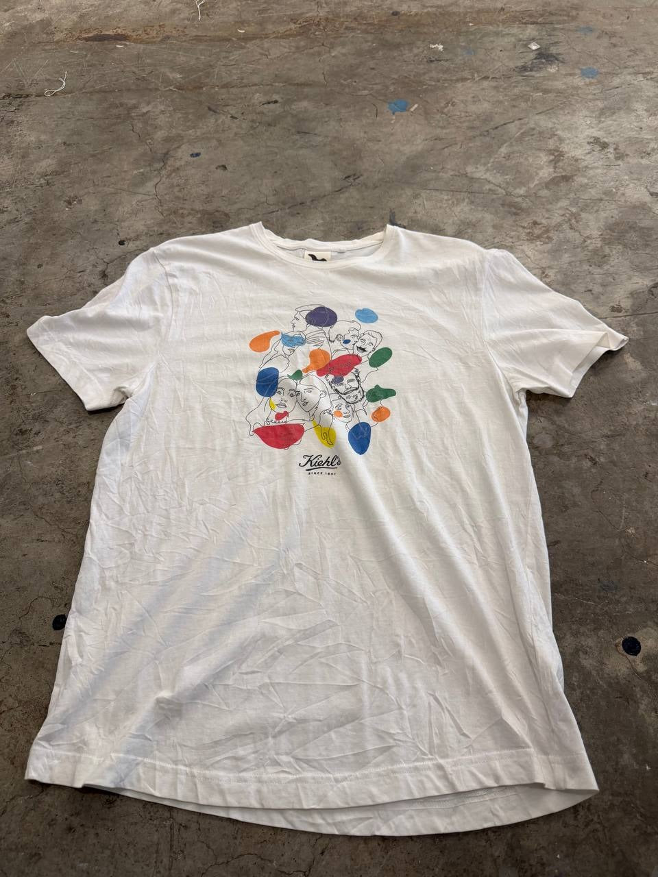 Malfini Graphic T-Shirt Kiehl's design White M