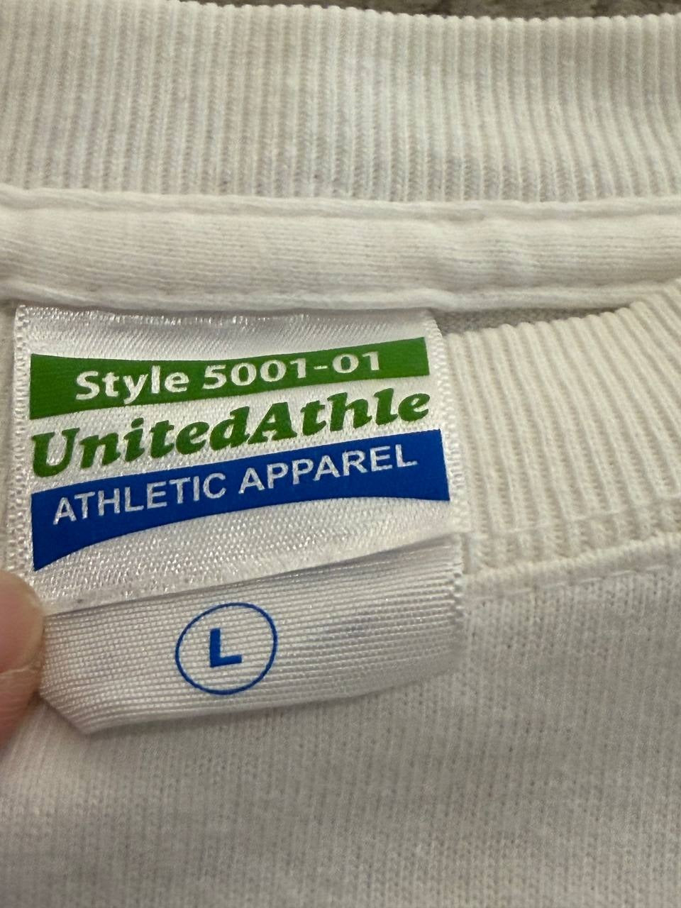 United Athle Graphic T-Shirt Maphia Design White L