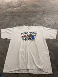 Gildan Graphic T-Shirt Pizza Pirate White XL