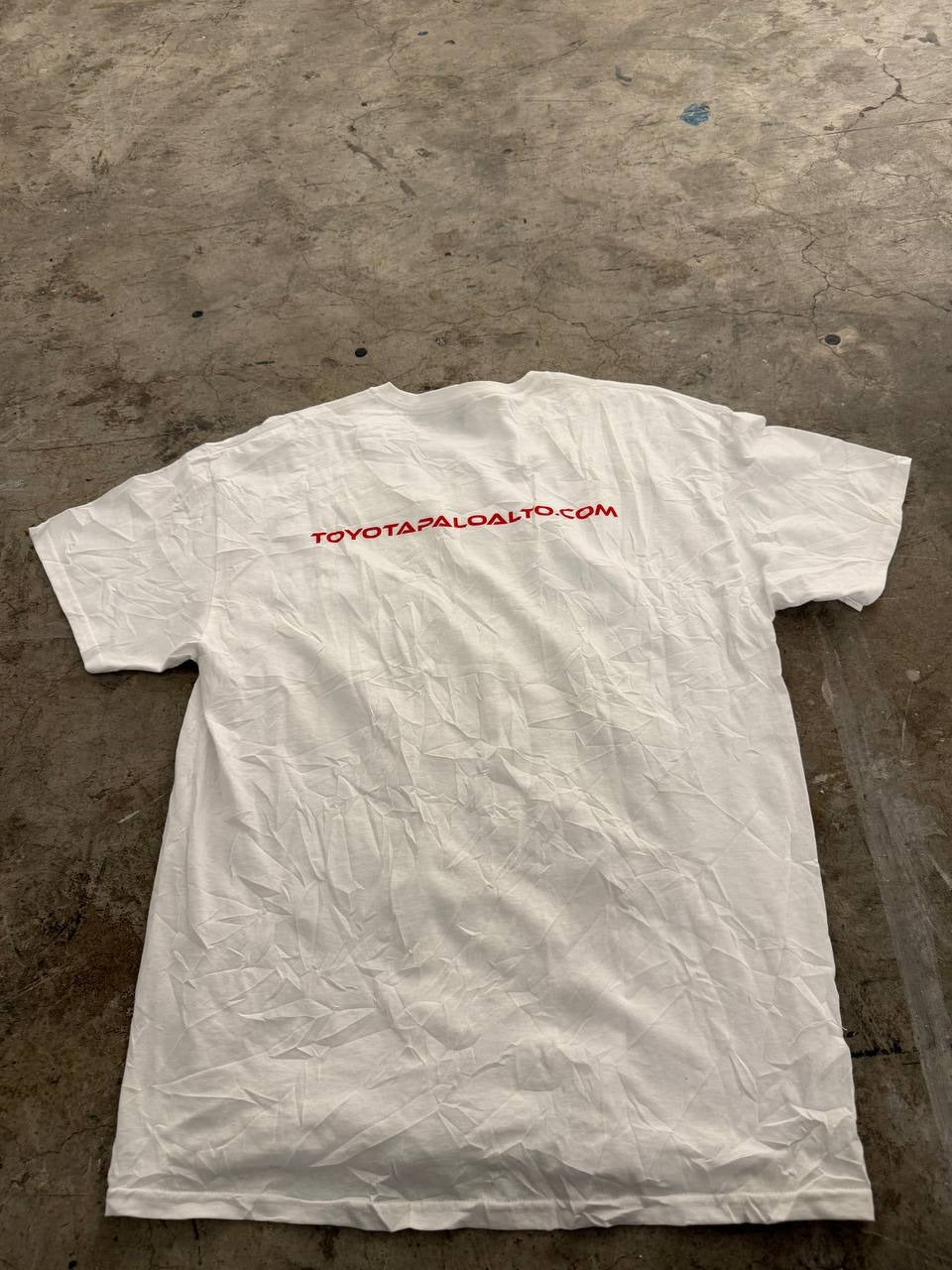 Fruit of the Loom Graphic T-Shirt Magnussen Toyota White XL