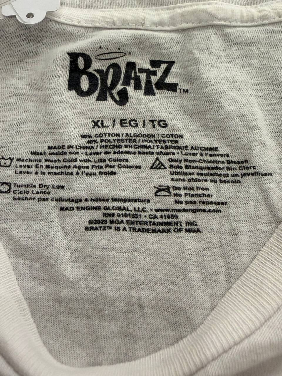 Bratz Graphic T-Shirt White XL