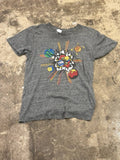 Uverworld Graphic T-Shirt planetary design grey