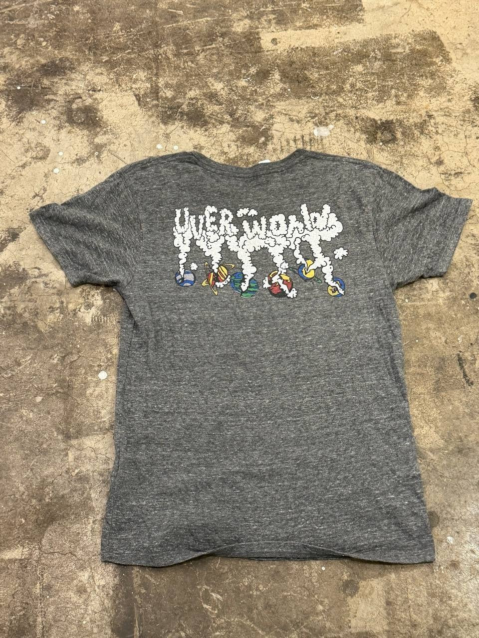 Uverworld Graphic T-Shirt planetary design grey
