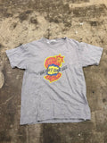 Touch Graphic T-Shirt Heart On Fire Grey L