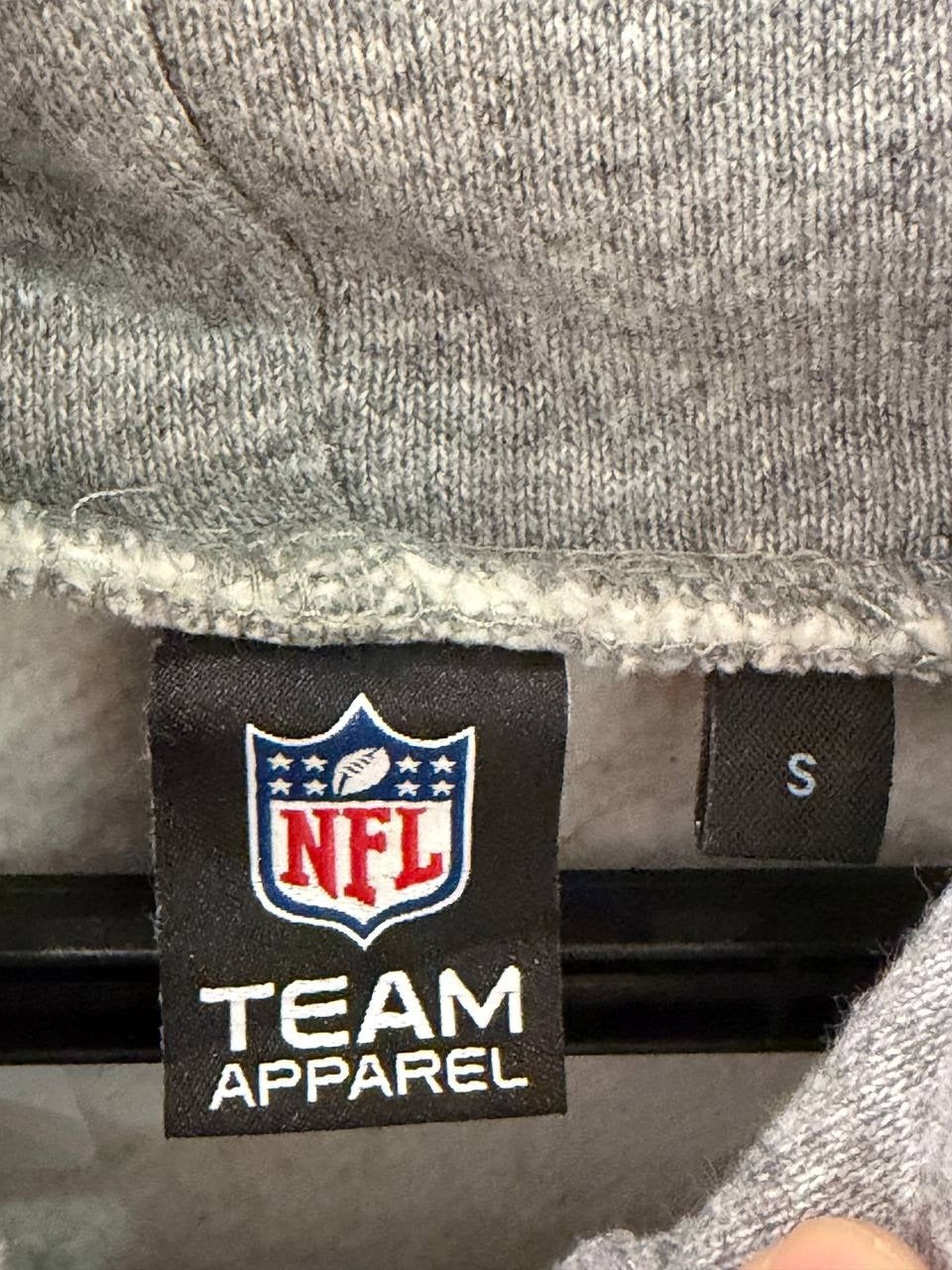 NFL Hoodie Raiders Logo Grey S