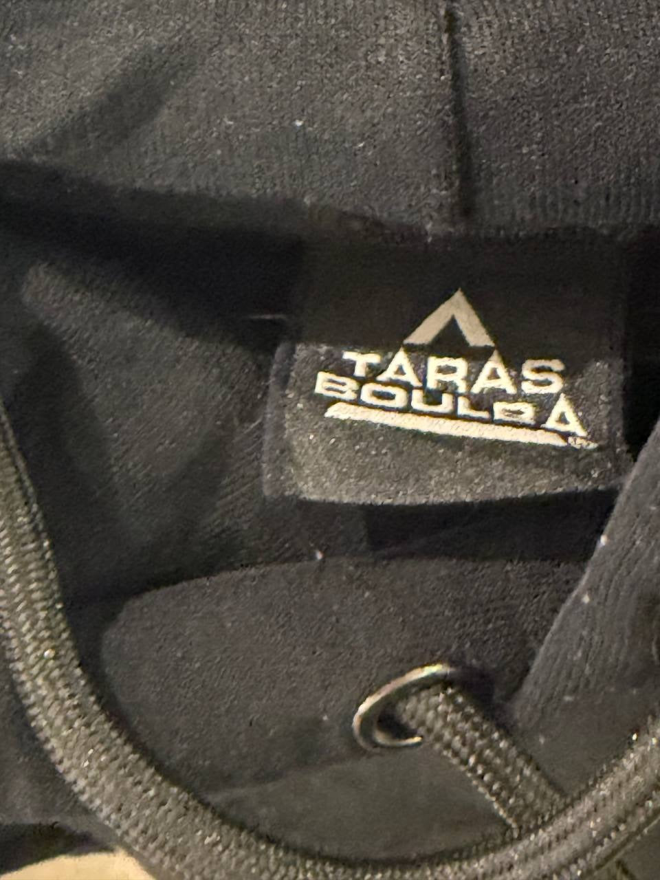 Taras Boulba hoodie pocket detail black