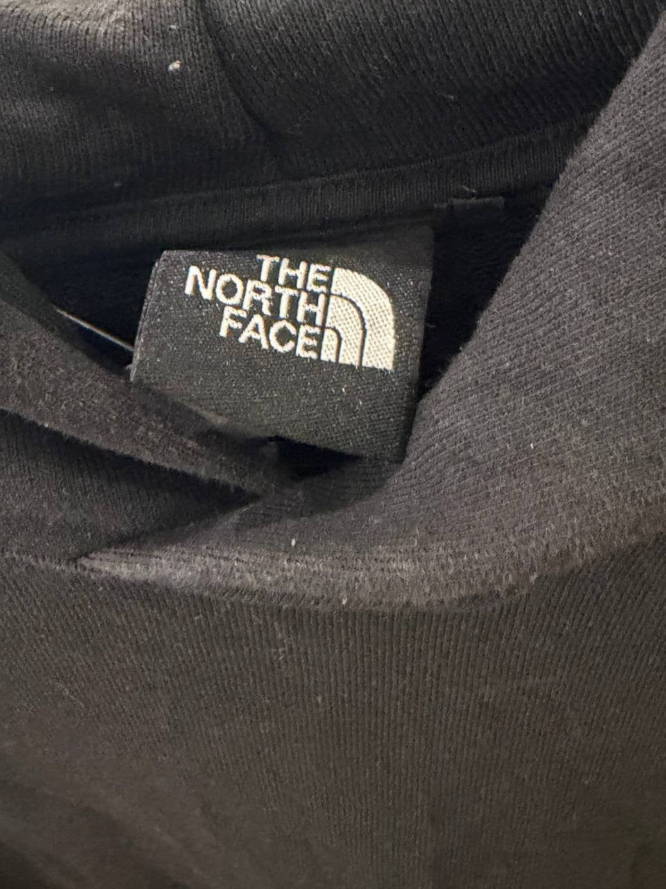 The North Face hoodie logo black
